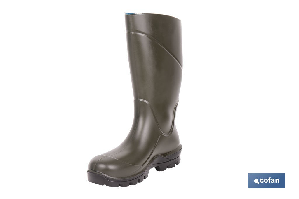 BOTA AGUA PU VERDE O4 SR MOD.NALON T-39