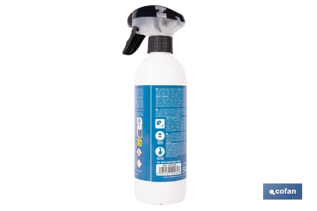 LIMPIADOR ANTIHUMEDAD MULTISUPERFICIE EN SPRAY 500 ML