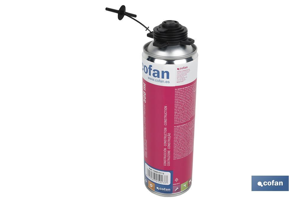 LIMPIADOR ESPUMA POLIURETANO 500 ML