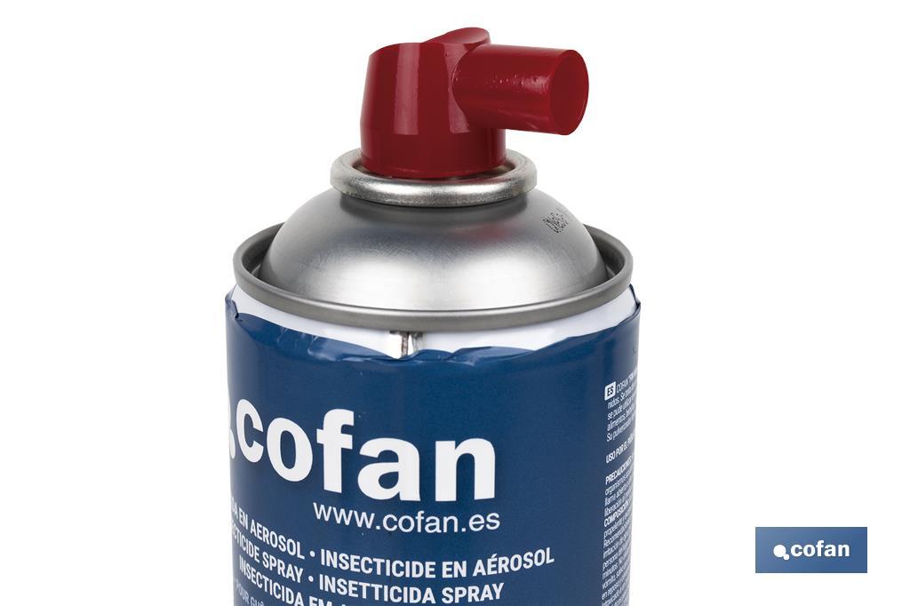 INSECTICIDA EN AEROSOL AVISPAS MODELO BYEAVI 600cc