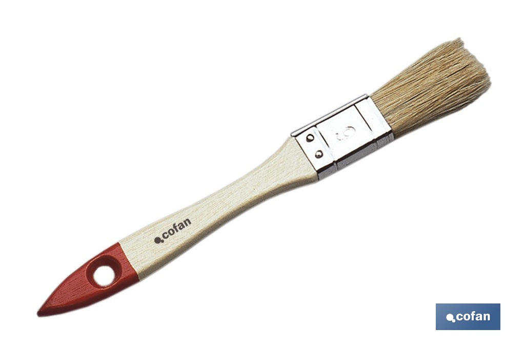 PALETINA TRIPLE 20 MM CON MANGO DE MADERA Nº 9