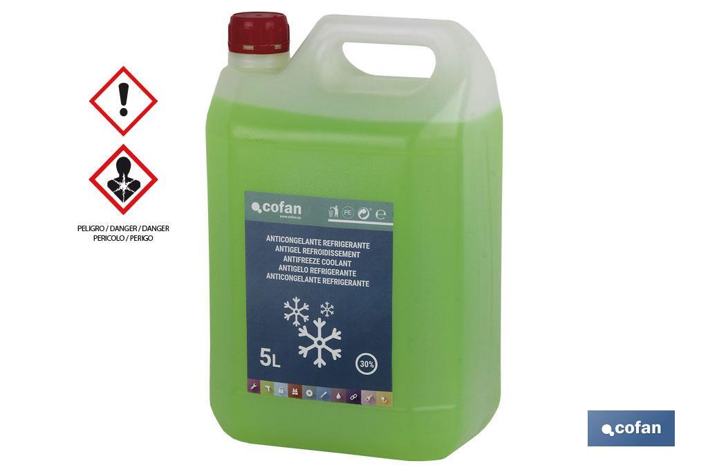 ANTICONGELANTE-REFRIGERANTE 30% 5 L