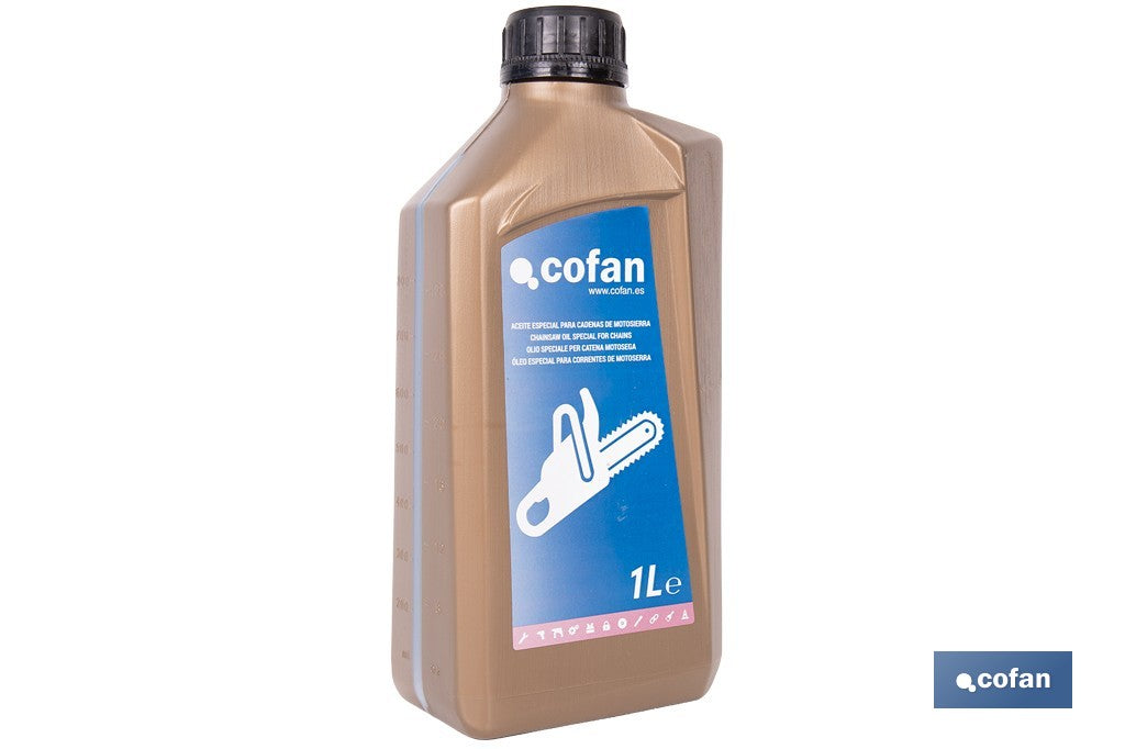 ACEITE ESPECIAL CADENAS MOTOSIERRA 1L