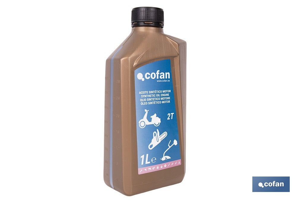 ACEITE SINTETICO 1 Lt. PLUS MOTOR 2 Tiempos