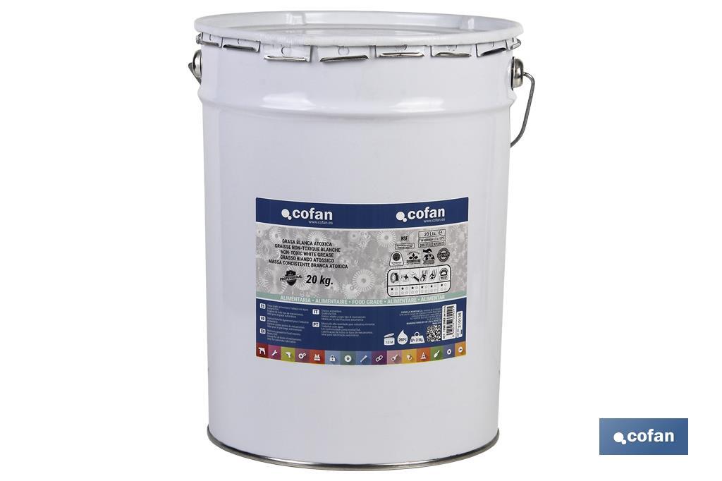 GRASA BLANCA ATOXICA ALIMENTARIA ENVASE 20 KG