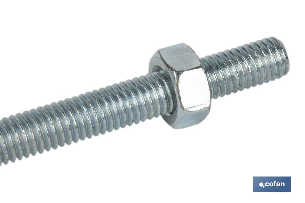 HEMBRILLA CON TUERCA M-10X70
