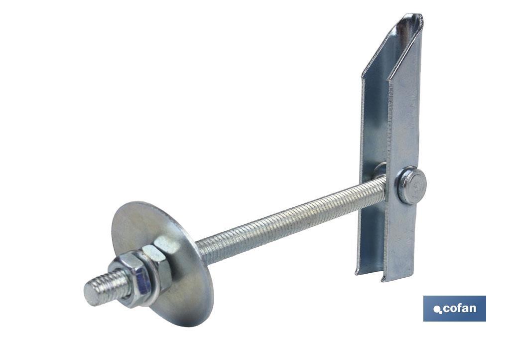 GANCHO BASCULANTE C/ESPARRAGO M-8 Venta unitaria