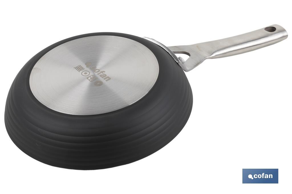 PACK DE 3 SARTENES FULL INDUCCIÓN ALUMINIO FORJADO 20 24 28 CM