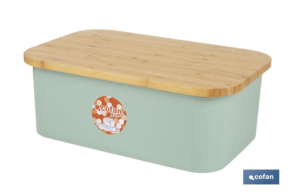 PACK DE PANERA CON TAPA BAMBU ,6 VASOS DE AGUA VERDE Y 6 PLATOS VERDE