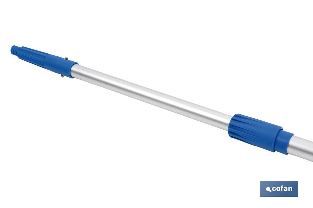 MANGO TELESCOPICO EXTENSIBLE 1-1.80m venta unitaria