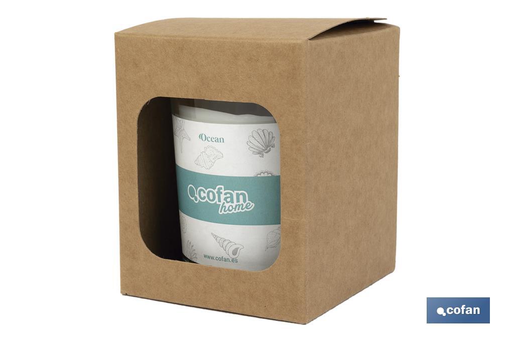 VELA AROMATICA DE CERA VEGETAL OCEAN 125 Gventa unitaria