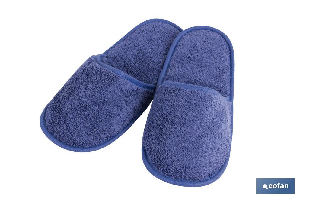 ZAPATILLAS BAÑO AZUL MARINO MODELO MARIN TALLA.L