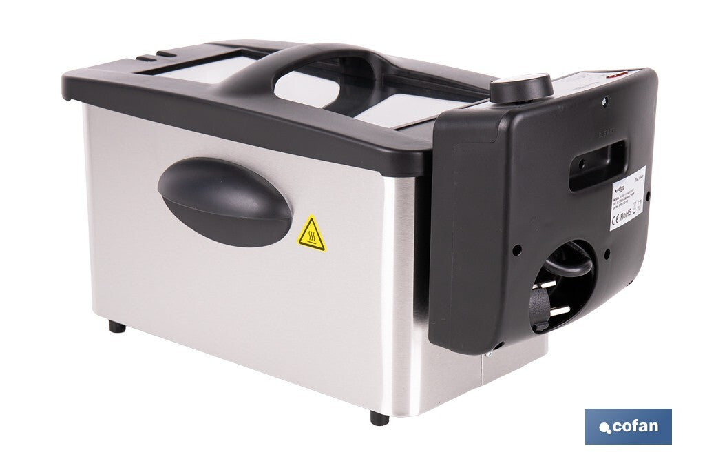 FREIDORA ELECTRICA ACERO INOXIDABLE 3L 2000W