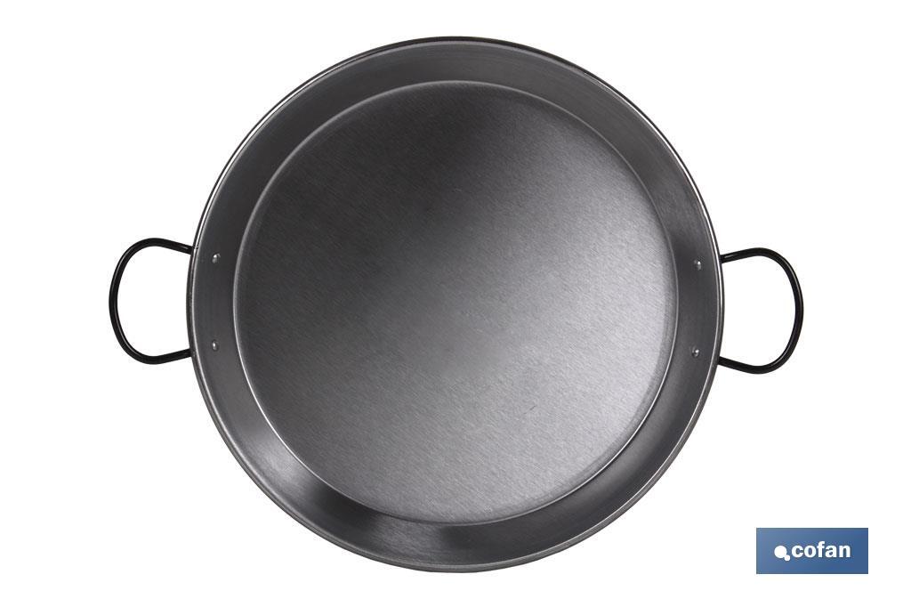 PAELLERA ACERO PULIDA INDUCCIÓN Ø36cm