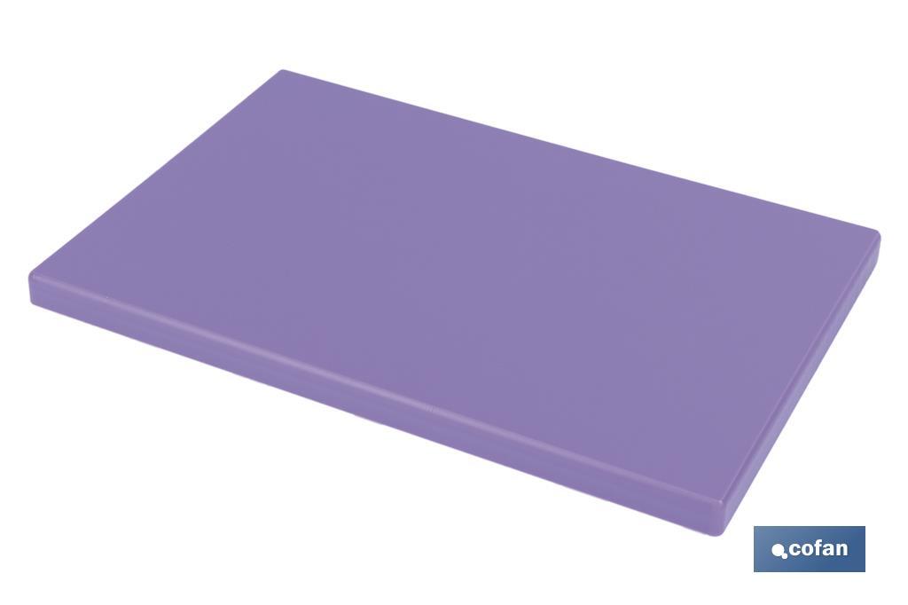 TABLA CORTE MORADO 30x20x1,5 cm. MODELO BRESA