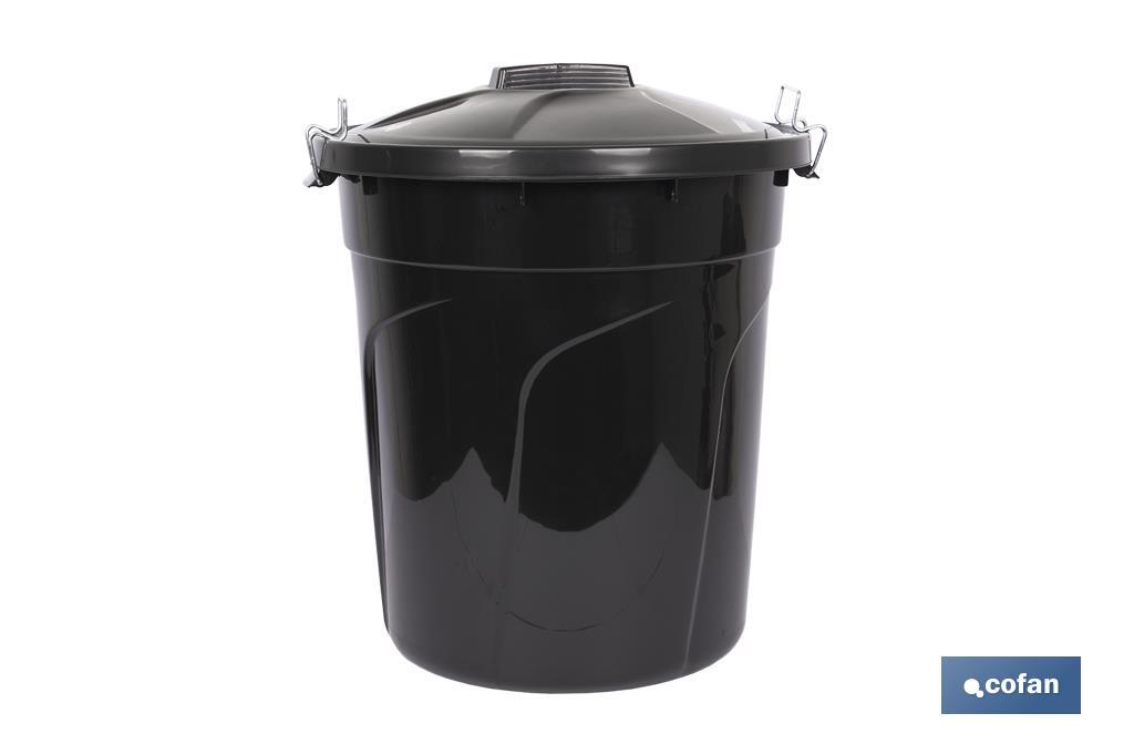 CUBO BASURA ASAS METÁLICAS 51 L