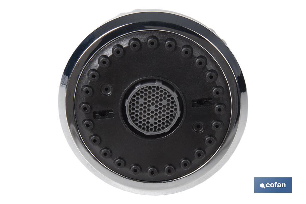 AIREADOR DE GRIFO COCINA 4 FUNCIONES 5.8 x 8 cm METRICA 22 mm