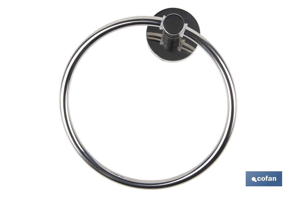 TOALLERO CIRCULAR GAMA LAGOA INOX 304 BRILLO
