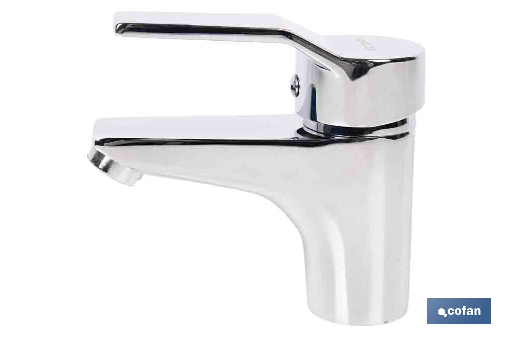 GRIFO MONOMANDO PARA LAVABO COLOR INOX.40 MM
