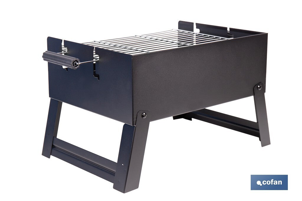 BARBACOA DE CARBÓN PORTÁTIL 455 X 345 X 315 MM