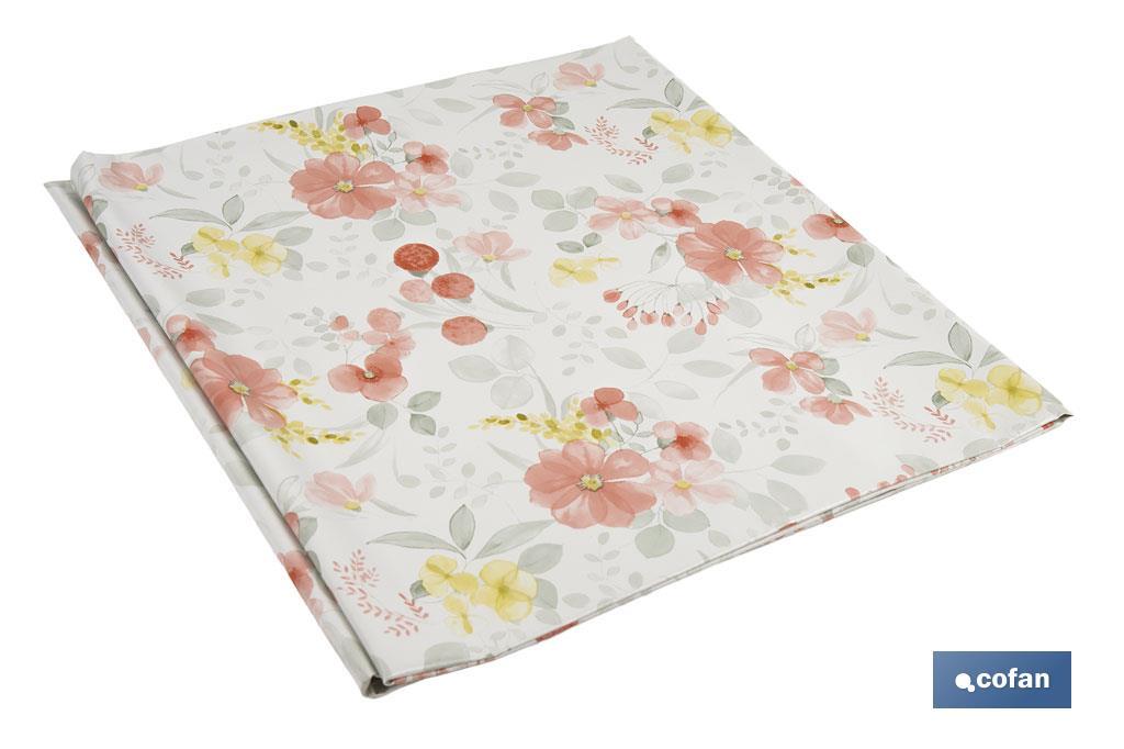 HULE ANTIMANCHAS CORAL 1,40 X 1,80 M