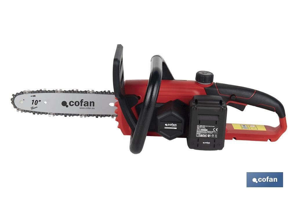 MOTOSIERRA A BATERÍA REACONDICIONADO LI-ION 20 V 3000 RPM MINI ESPADA 10