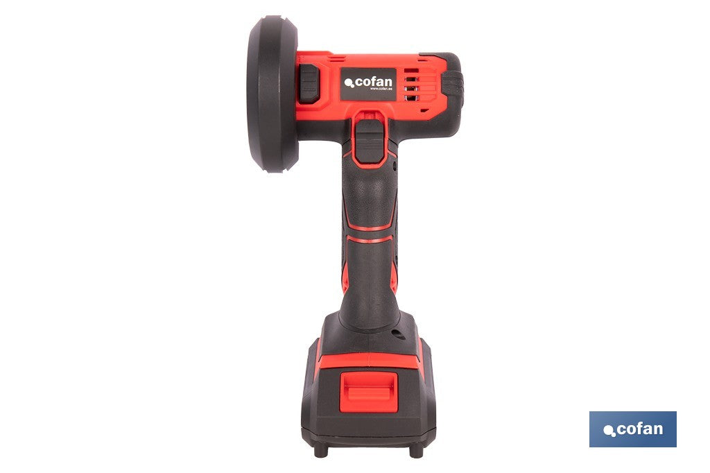 MINIAMOLADORA A BATERÍA LI-ION 20 V 19500 RPM 76 MM