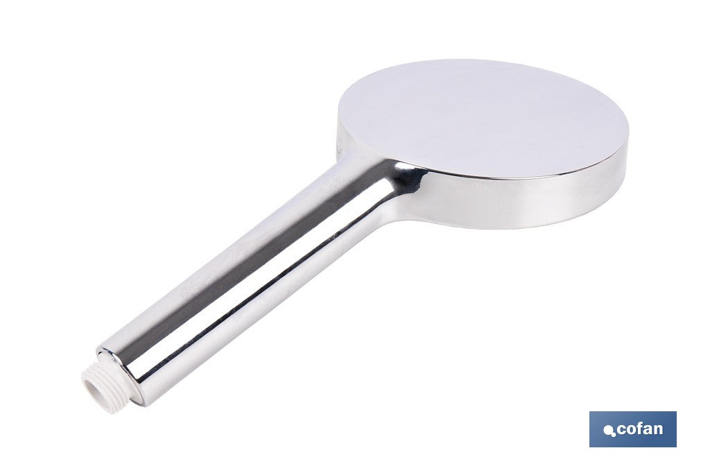 KIT DE DUCHA REDONDA CROMADO CON 3 FUNCIONES 125 X 280 MM