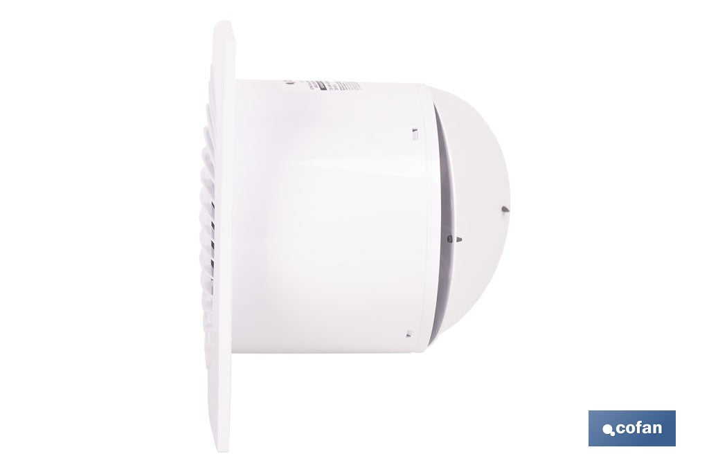 EXTRACTOR DE AIRE AXIAL SILENCIOSO 10 W 170 X 151 MM Ø125 MM