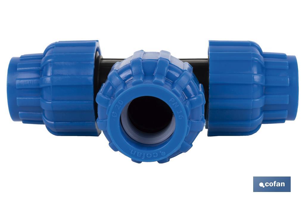TE 90° PP PN16 50 X 50 X 50 VENTA UNITARIA