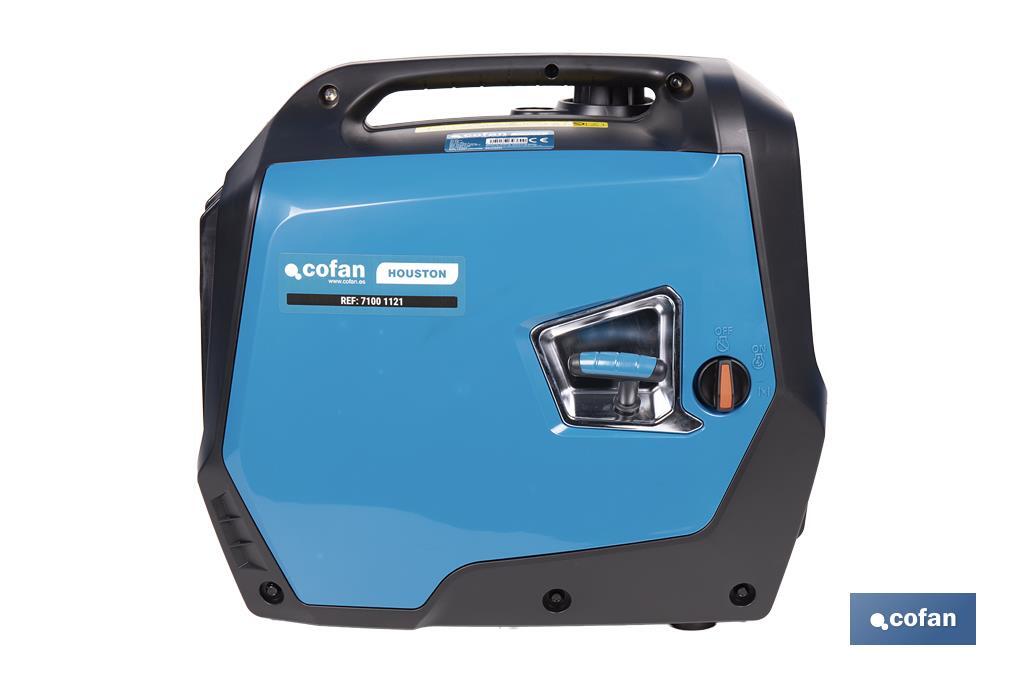 GENERADOR INVERTER MODELO HOUSTON 79 CC 2,4 Kw 1 SALIDA AC 1 DC REACONDICIONADA