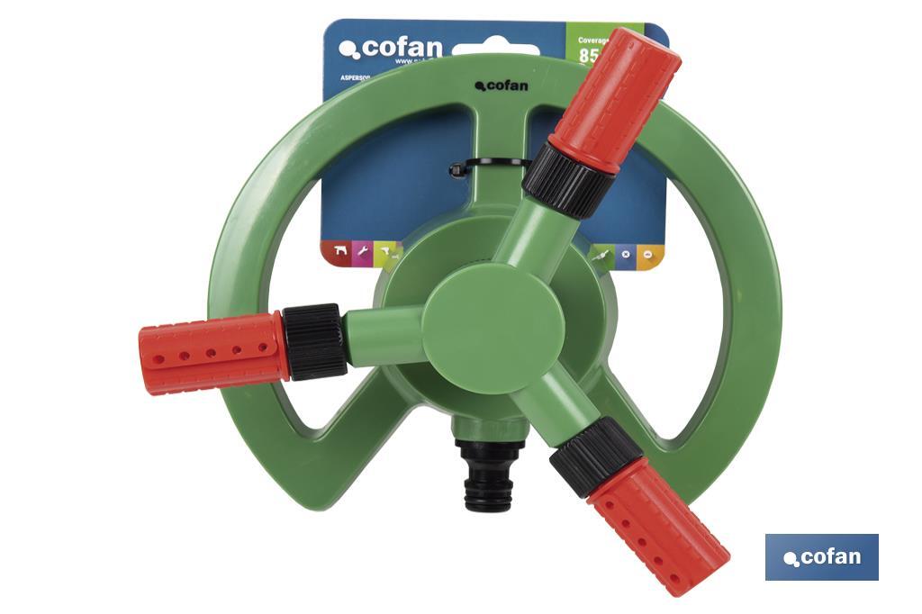 ASPERSOR ROTACIONAL DE 3 BRAZOS