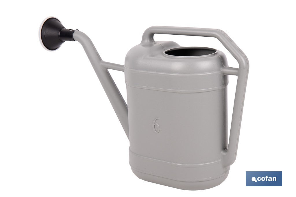 REGADERA GRIS 6 LITROS