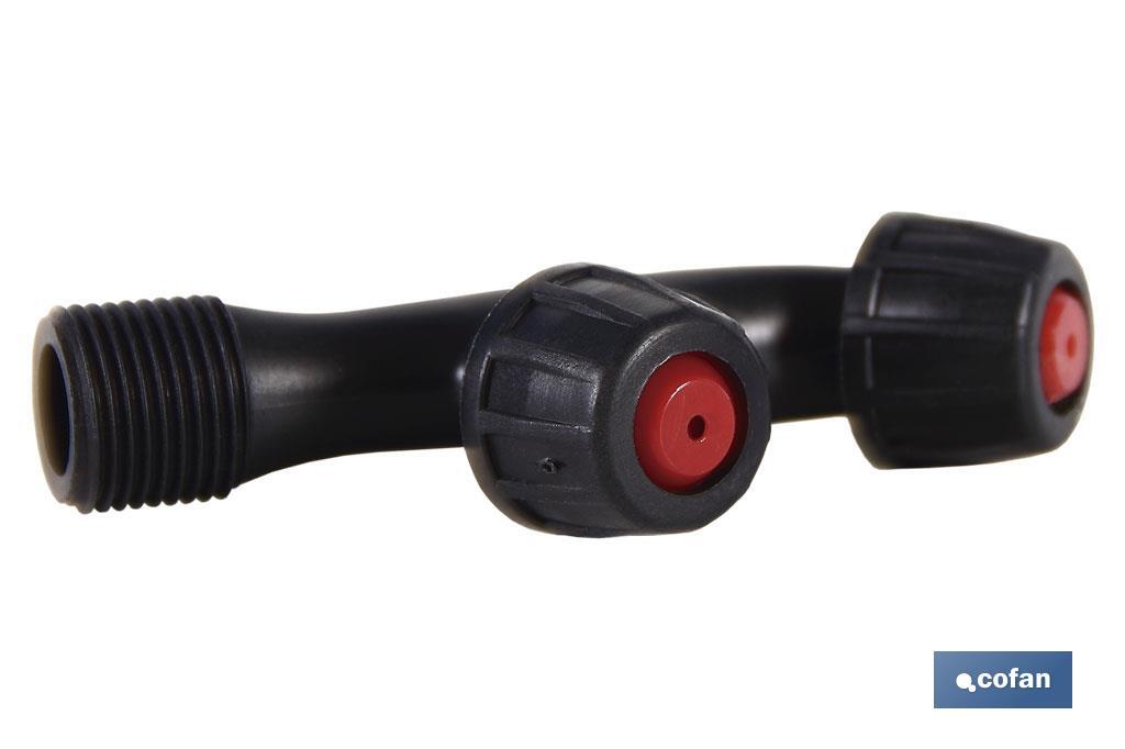 PULVERIZADOR DE ESPALDA 16 L DUAL- ELECTRICO/MANUAL