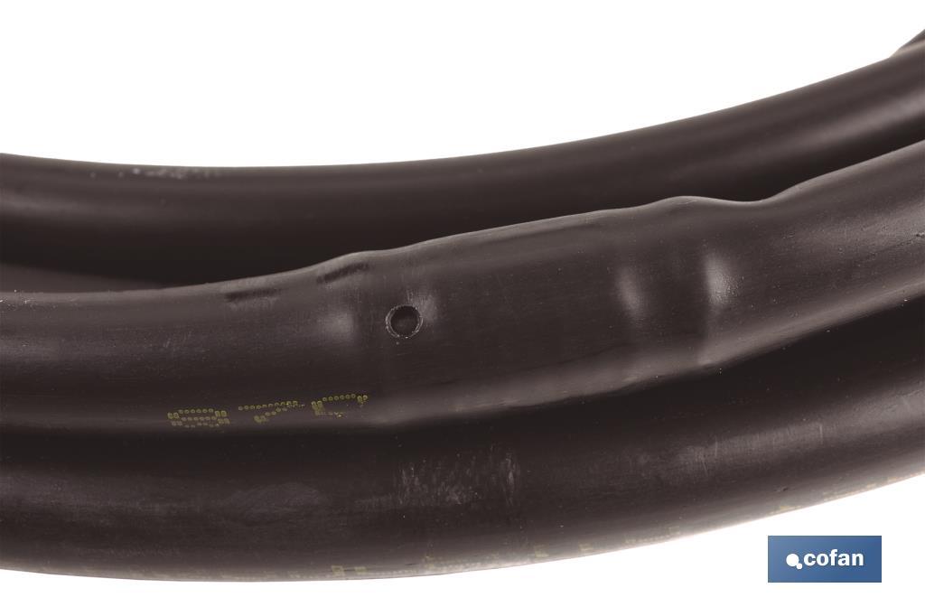 TUBO 50M RIEGO GOTEO NEGRO (Gotero a 0,33m) Ø16MM