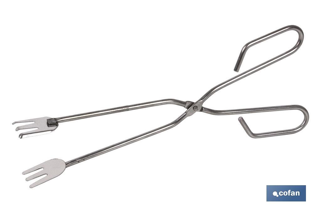 PINZA BARBACOA INOX C/PALA 500 MM