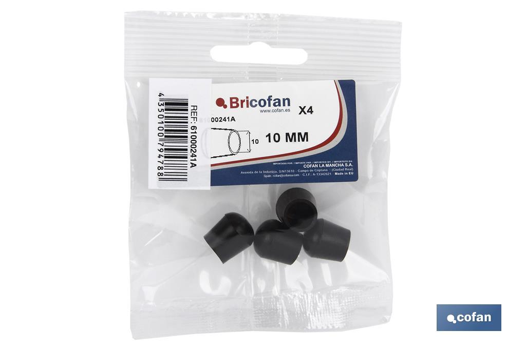 BL 4 UDS CONTERA NEGRA 22MM