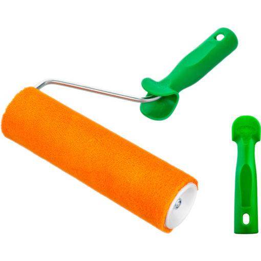Rodillo Feltech Naranja D50 18 cm - Pinturas y Tarimas Ideas