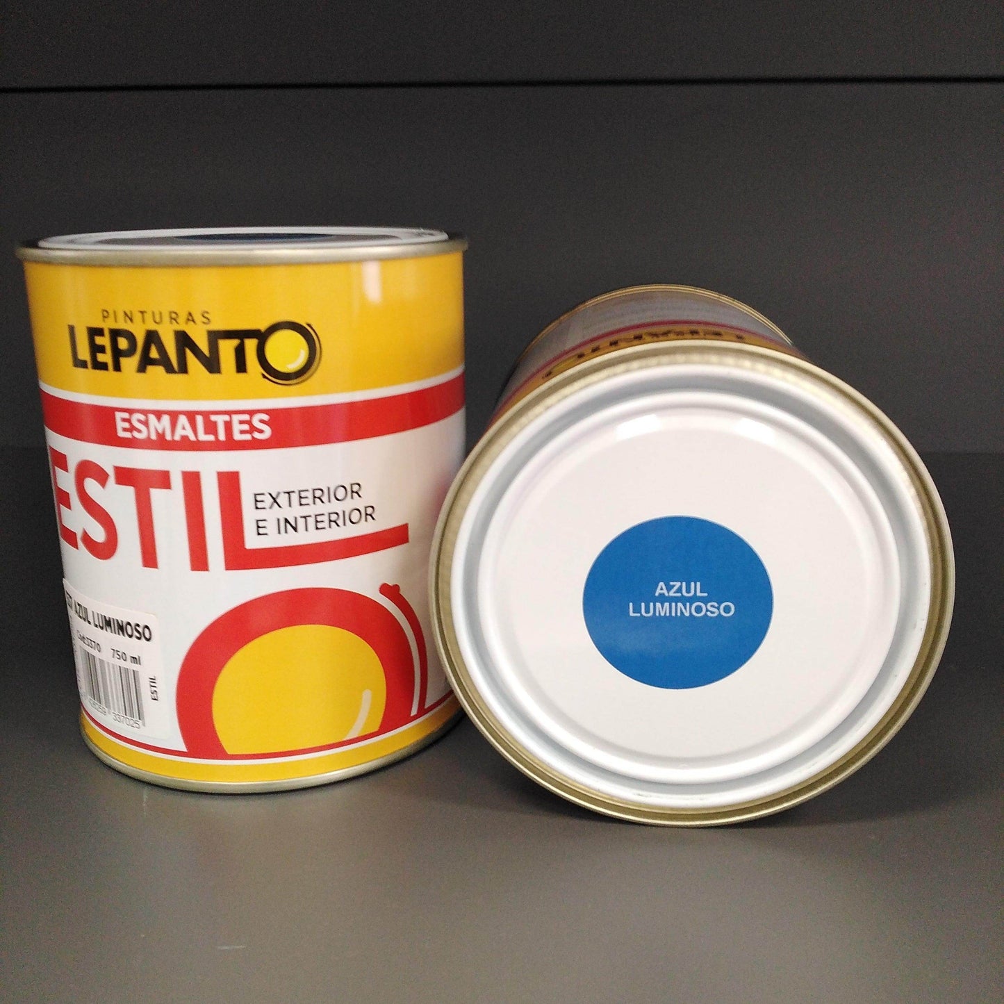 Esmalte al Disolvente Color Azul Luminoso 0.75 L - Pinturas y Tarimas Ideas