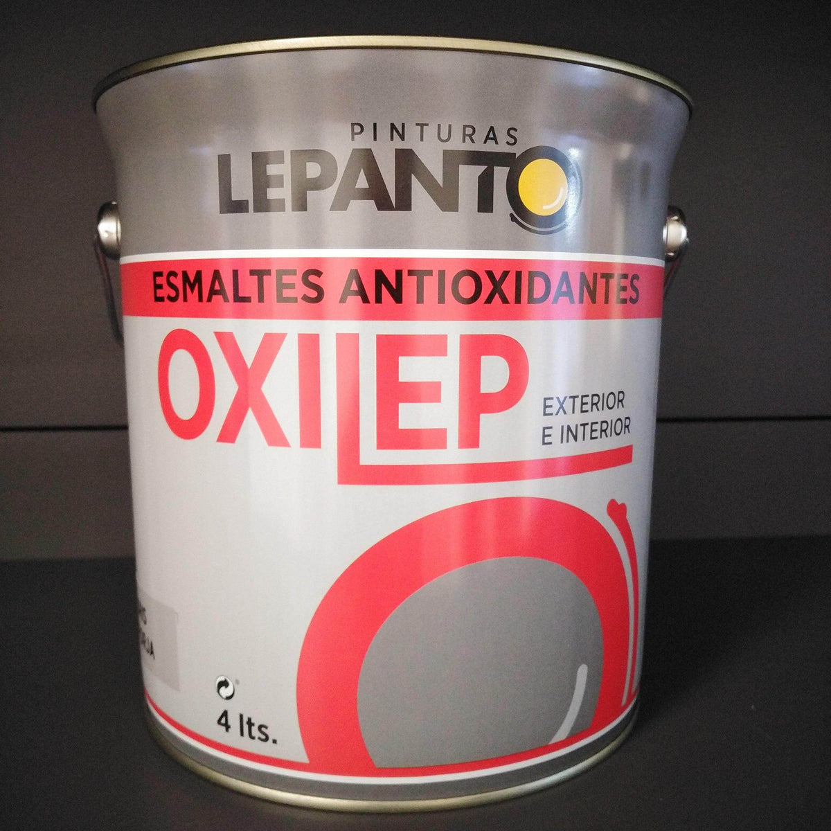 Oxilep Forja Antioxidante Exterior e Interior 602 Gris 4L - Pinturas y Tarimas Ideas