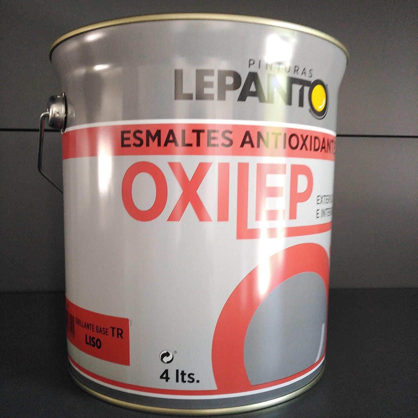 Oxilep Liso Brillante Base TR 4L - Pinturas y Tarimas Ideas
