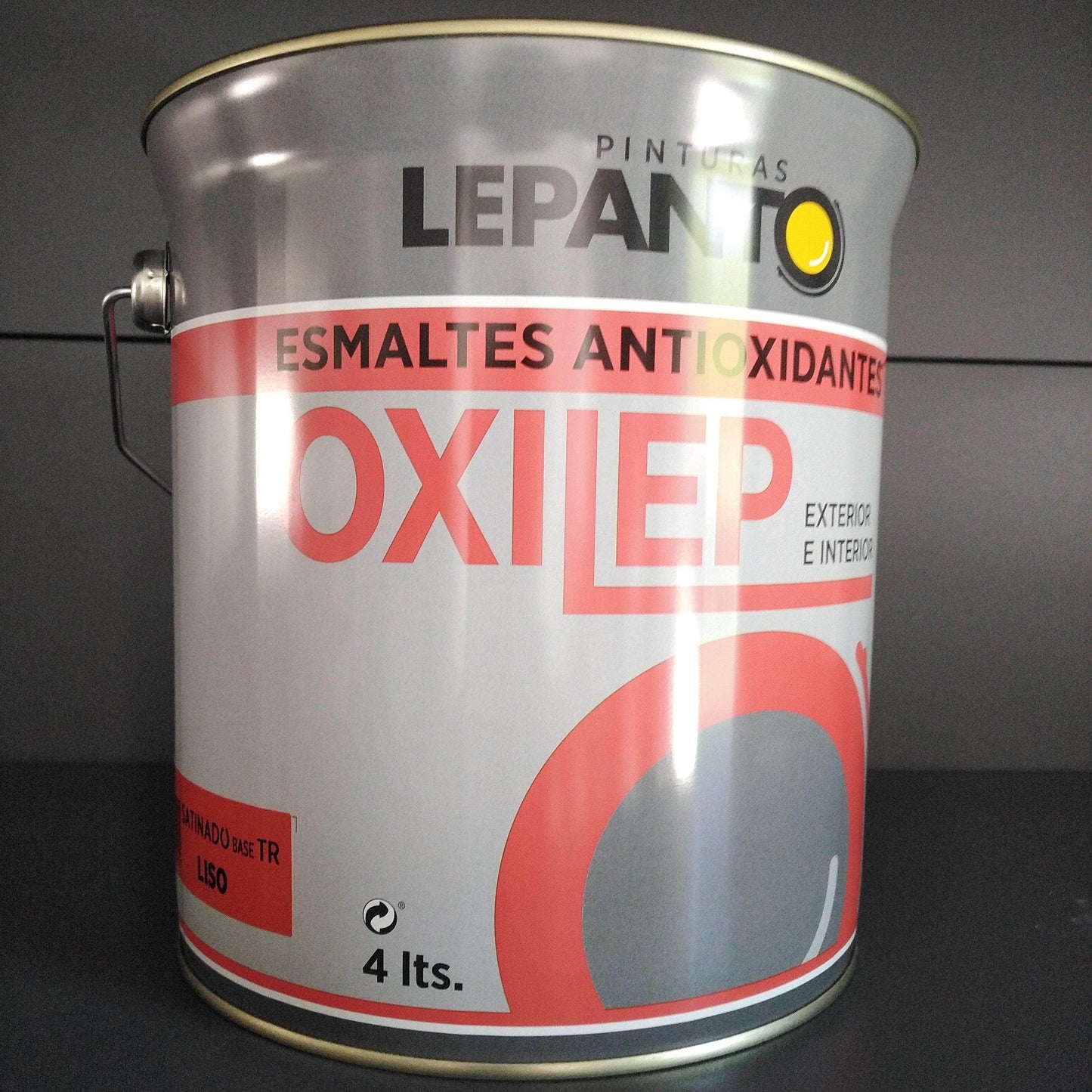 Oxilep Liso Satinado Base TR 4L - Pinturas y Tarimas Ideas