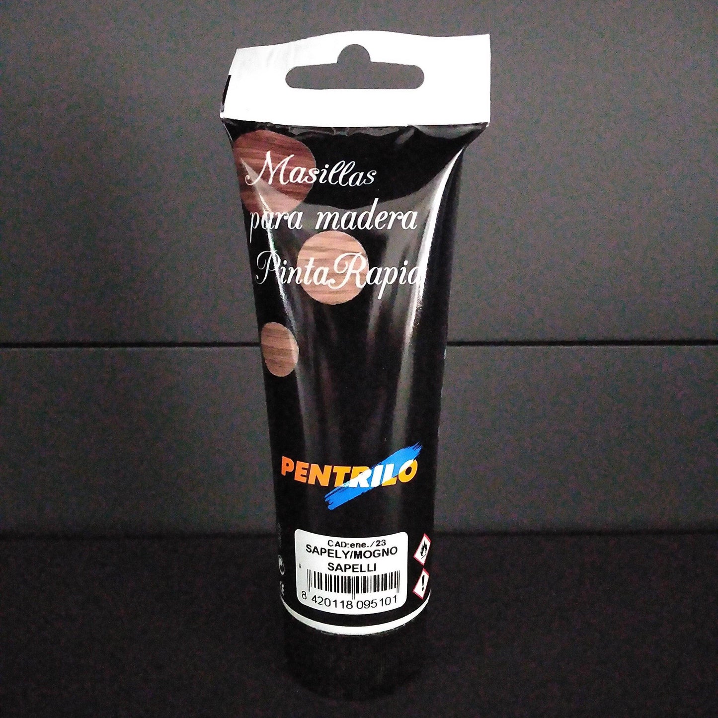 Masilla para Madera 120 g Color Sapely - Pinturas y Tarimas Ideas