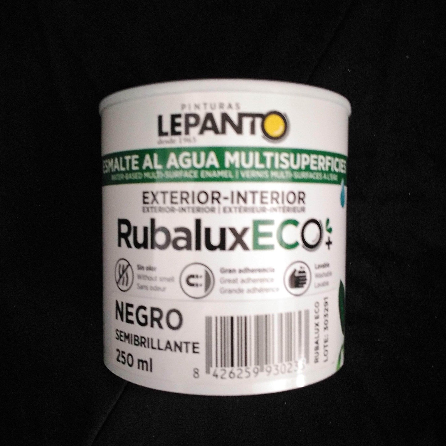 Esmalte al Agua Rubalux Eco Exterior e Interior 0.25L - Pinturas y Tarimas Ideas