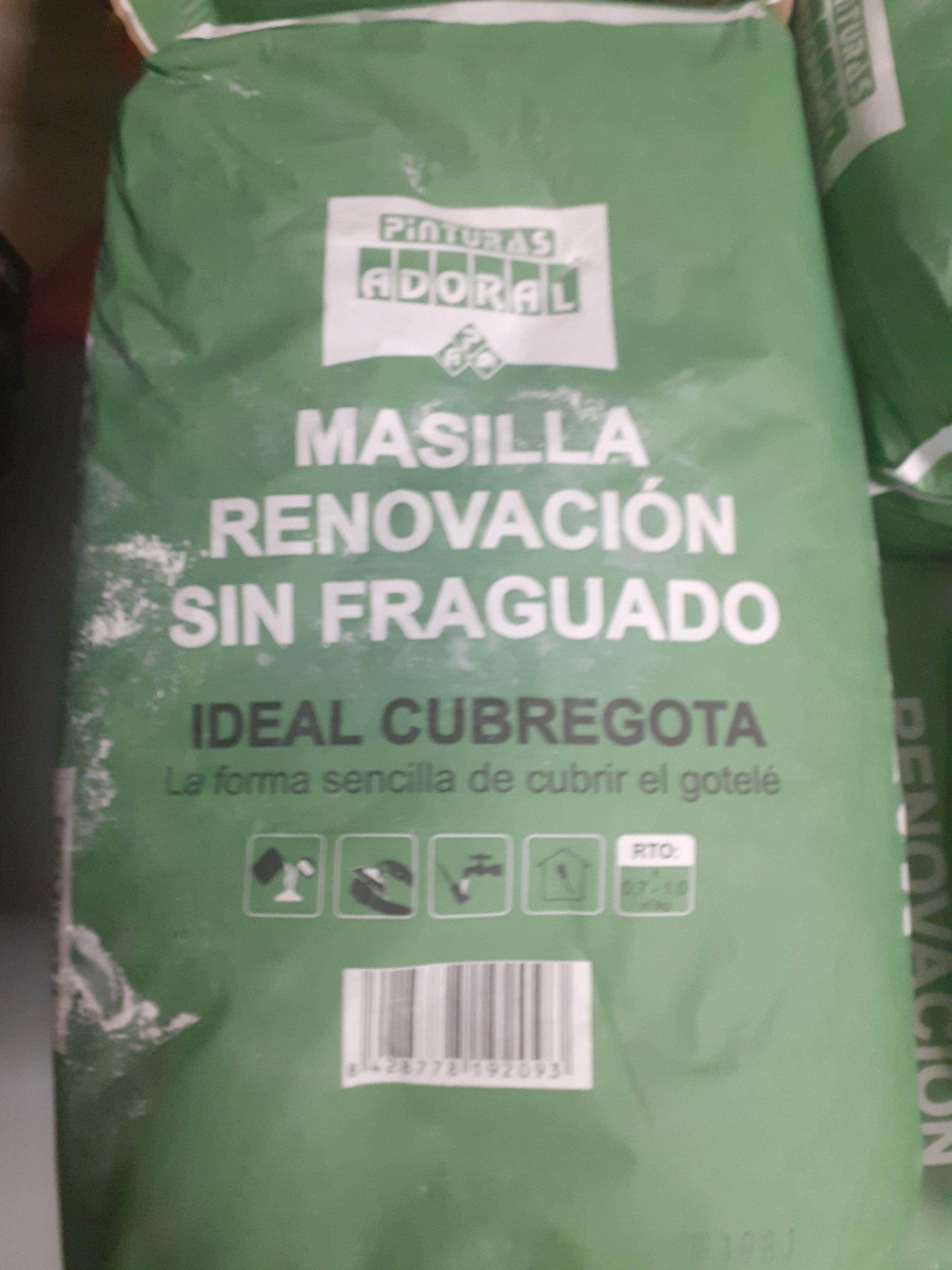 Masilla Renovacion Multiusos Sin Fraguado 15K - Pinturas y Tarimas Ideas