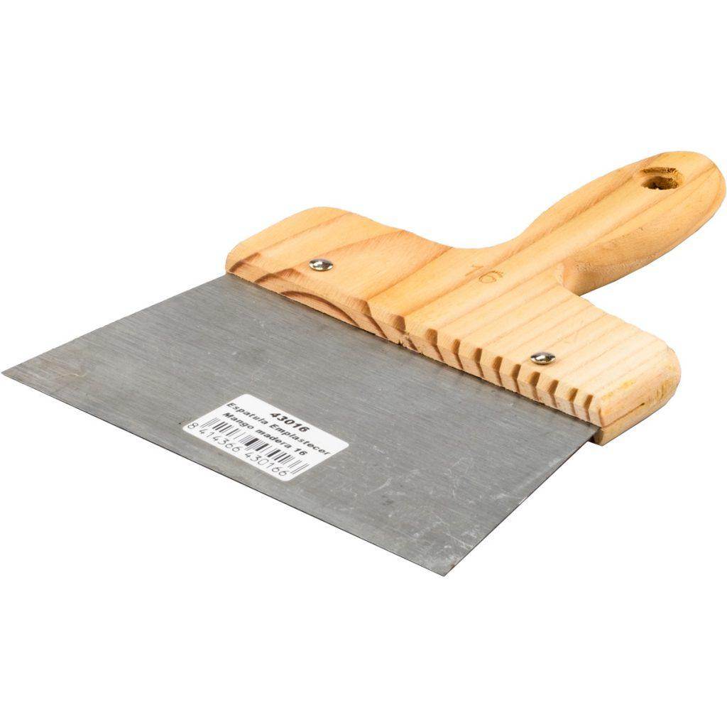 Espátula de emplastecer mango madera - Pinturas y Tarimas Ideas