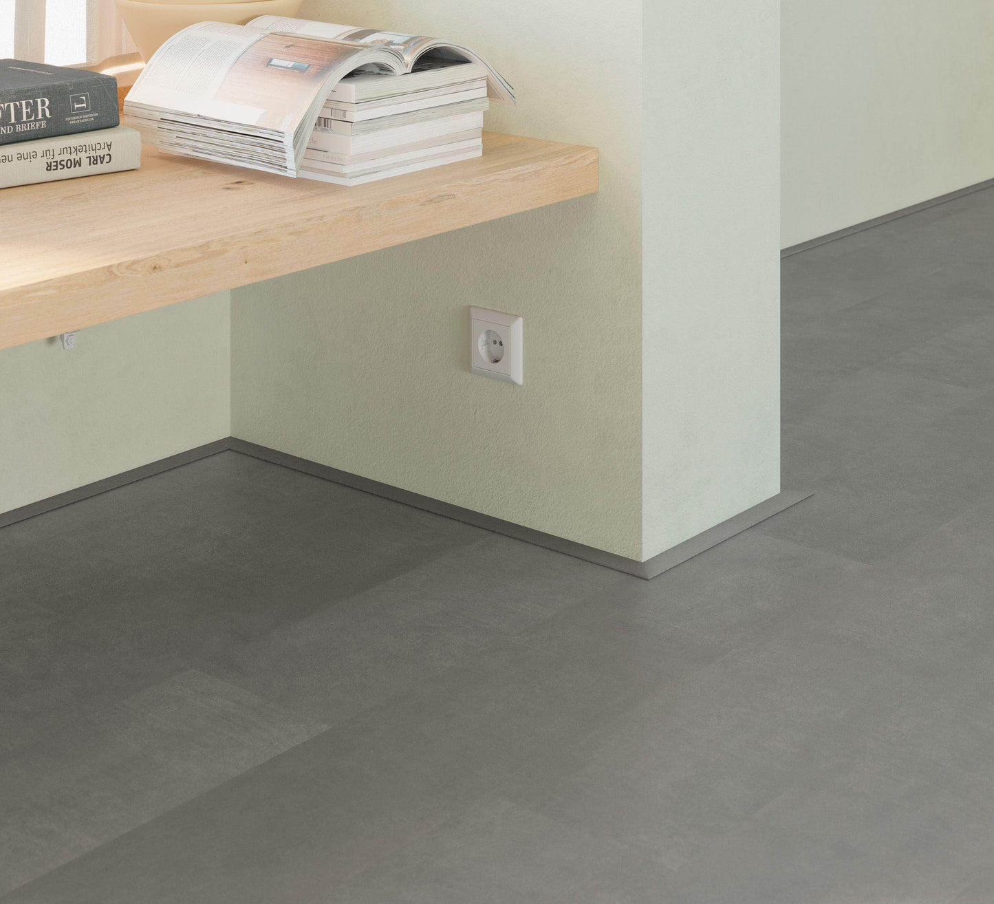 Suelo Laminado FINfloor Durable AC6 Microcemento - Pinturas y Tarimas Ideas