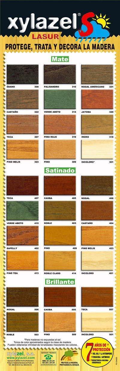 Xylazel Lasur Protector de la Madera - Pinturas y Tarimas Ideas