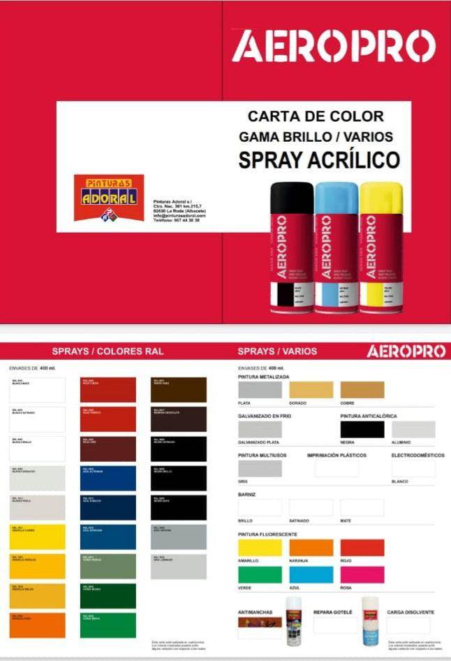Spray Aeropro Brillo 400ML - Pinturas y Tarimas Ideas