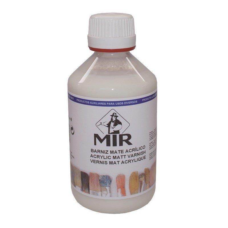 Barniz Mate Acrilico MIR 250 ml - Pinturas y Tarimas Ideas
